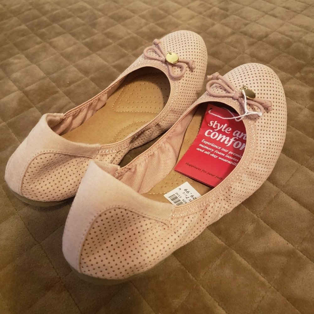 Dexflex Pink Ballet Flat - woman 7.5W
